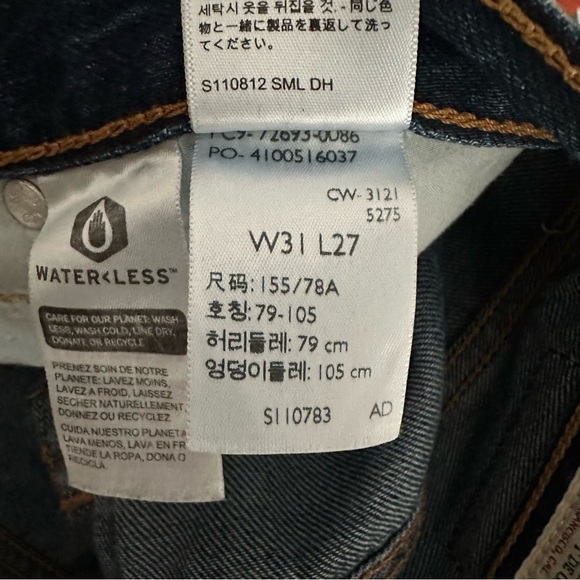 Levi’s Ribcage Straight Ankle Women’s Jeans with Raw Hem Size 31 - Picture 13 of 16